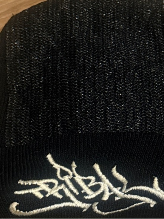 Tribal Other - Tribal Black Beanie Hat with White Script Logo
